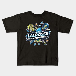 lacrosse championships 2D Kids T-Shirt